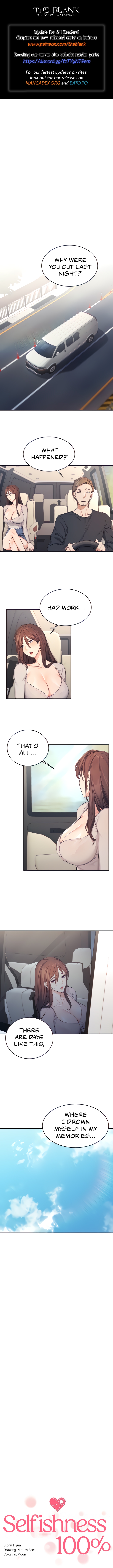 Selfishness 100% Chapter 6 image 0