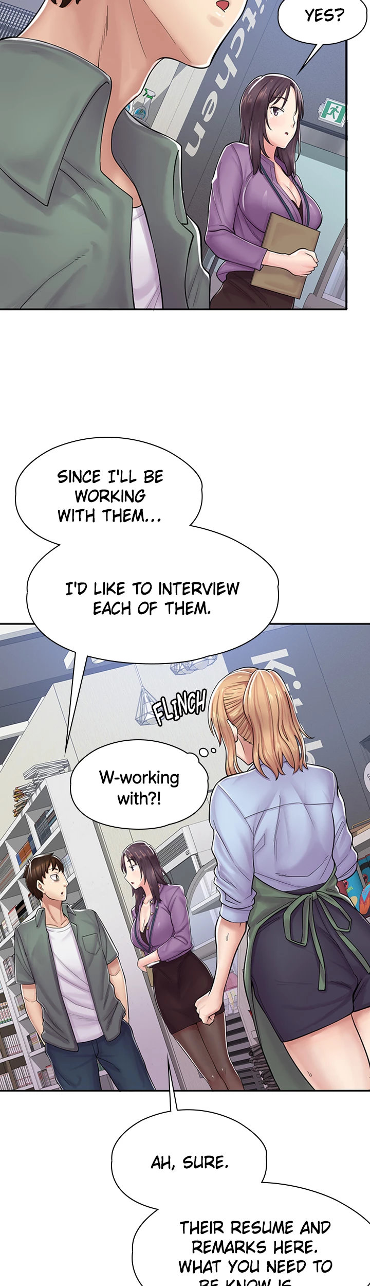 Erotic Manga Café Girls Chapter 1 image 61