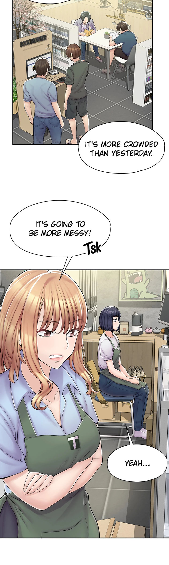 Erotic Manga Café Girls Chapter 3 image 34