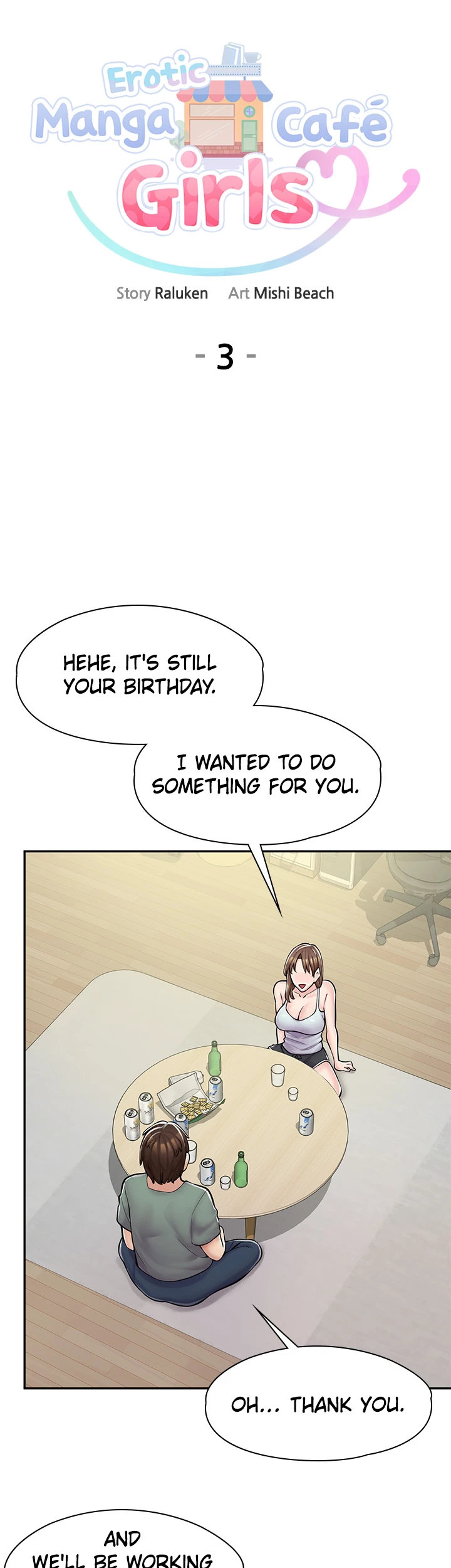 Erotic Manga Café Girls Chapter 3 image 4