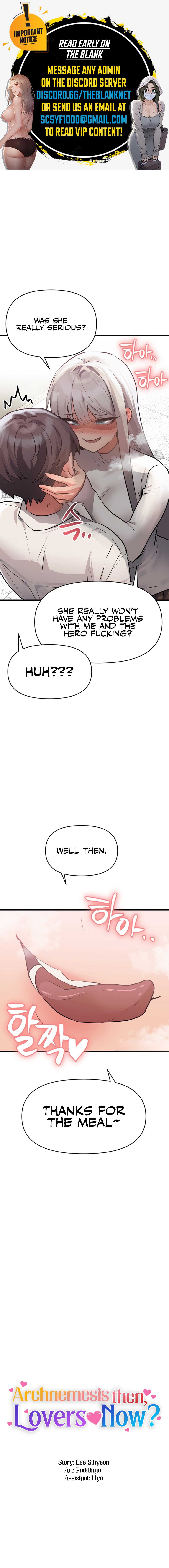 Archnemesis then, lovers now? Chapter 18 image 0