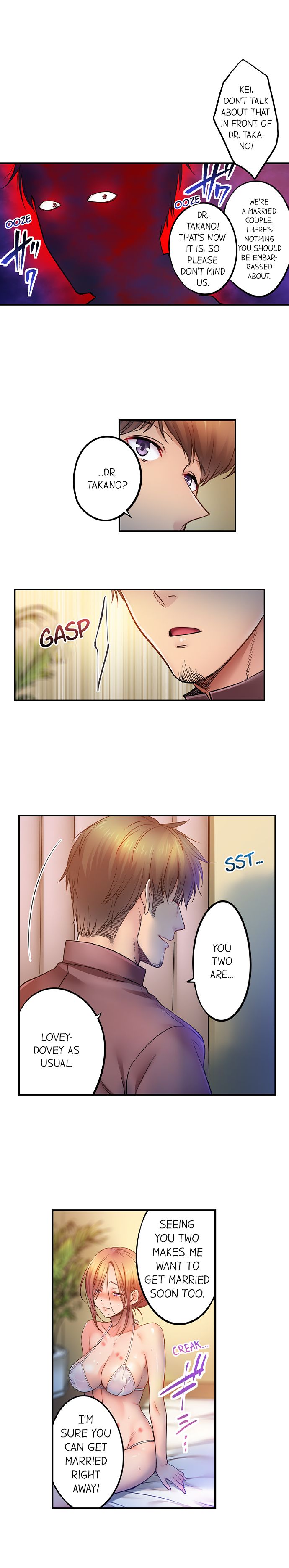 I Can’t Resist His Massage! Cheating in Front of My Husband’s Eyes Chapter 110 image 2