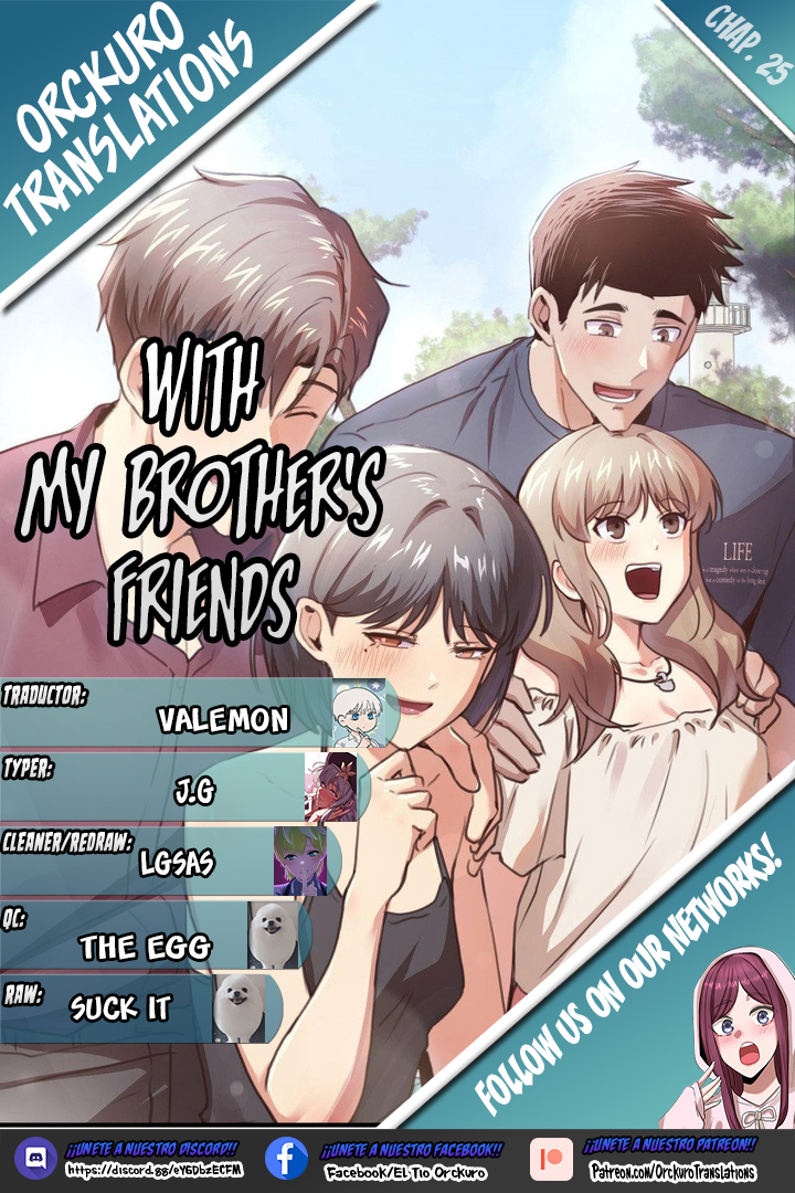 With My Brother’s Friends Chapter 25 - orckuro translation image 0