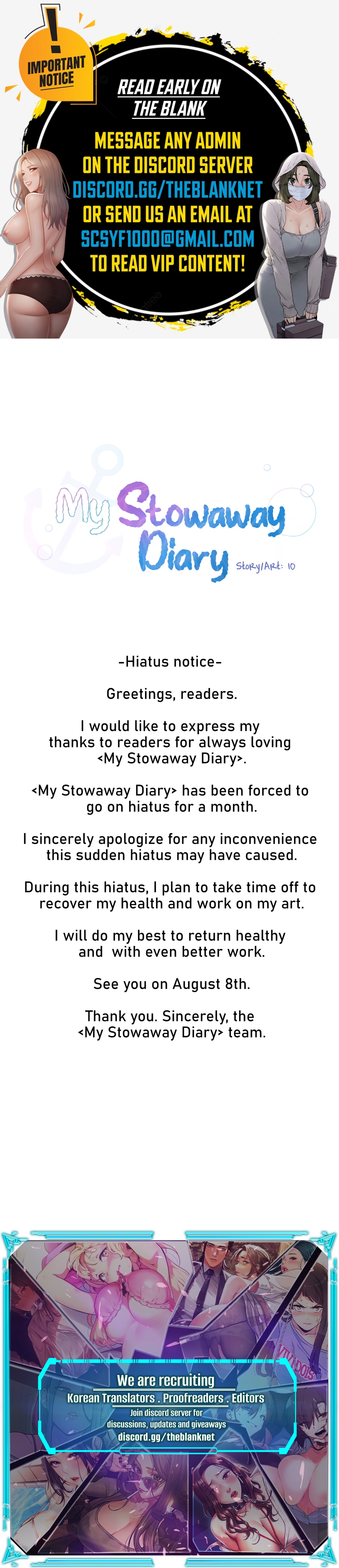 My Stowaway Diary Chapter 15 image 0