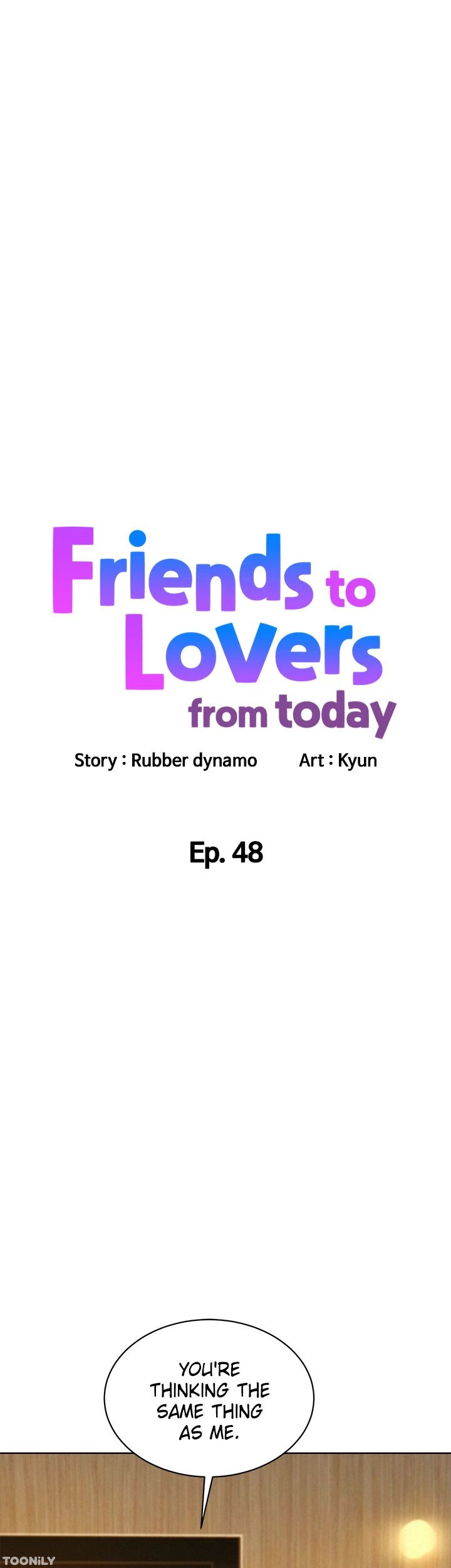 Friends to Lovers from Today Chapter 48 image 0