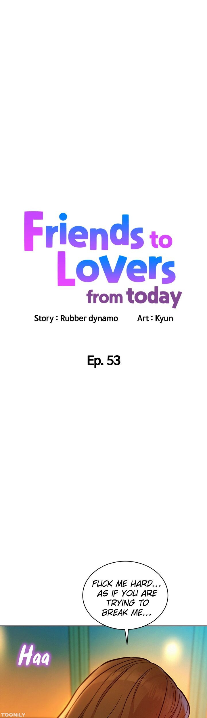 Friends to Lovers from Today Chapter 53 image 0