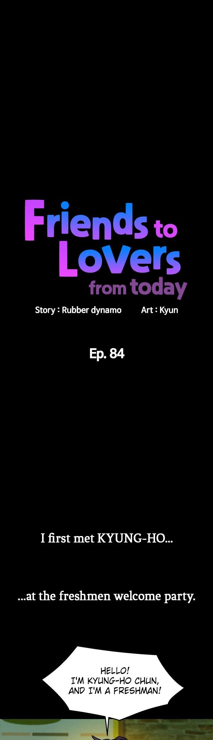 Friends to Lovers from Today Chapter 84 image 0