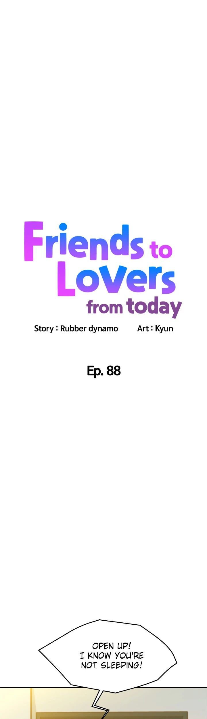 Friends to Lovers from Today Chapter 88 image 0