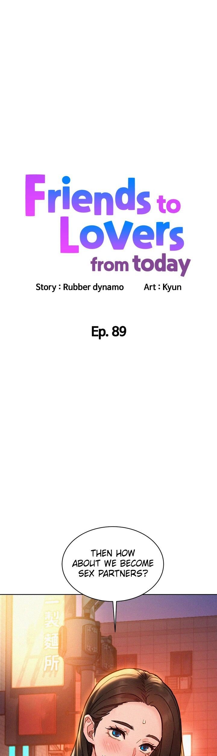 Friends to Lovers from Today Chapter 89 image 0