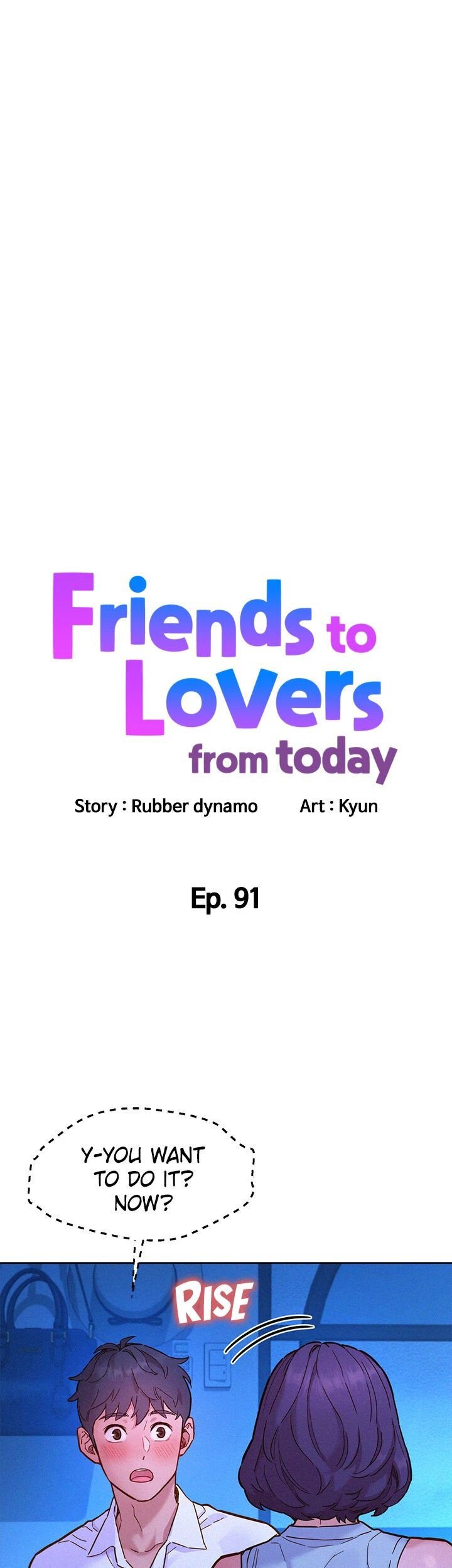 Friends to Lovers from Today Chapter 91 image 0