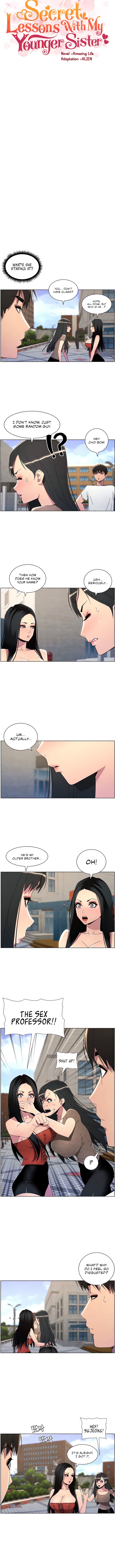 Secret Lessons With My Younger Sister Chapter 28 image 1