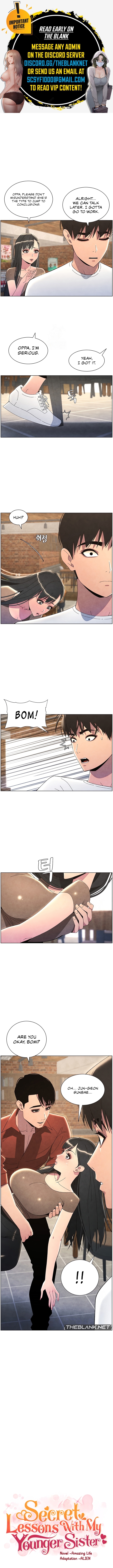 Secret Lessons With My Younger Sister Chapter 29 image 0