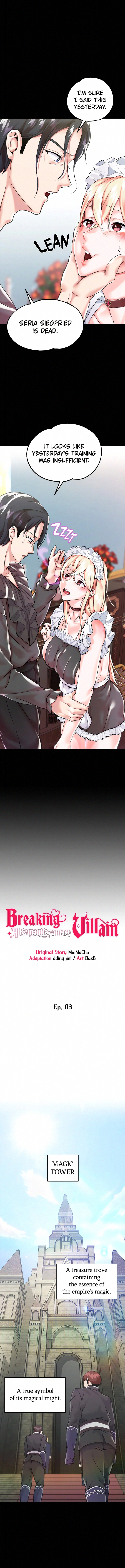 Breaking A Romantic Fantasy Villain Chapter 3 image 0