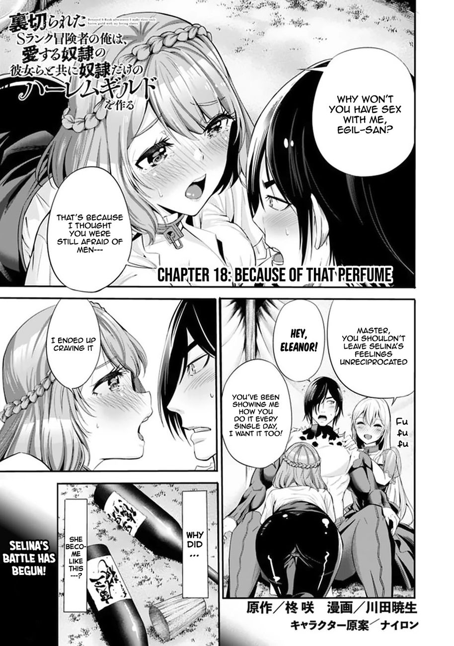Uragirareta S Rank Boukensha no Ore wa, Aisuru Dorei no Kanojora to Tomoni Dorei dake no Harem Guild o Tsukuru Chapter 18 image 0