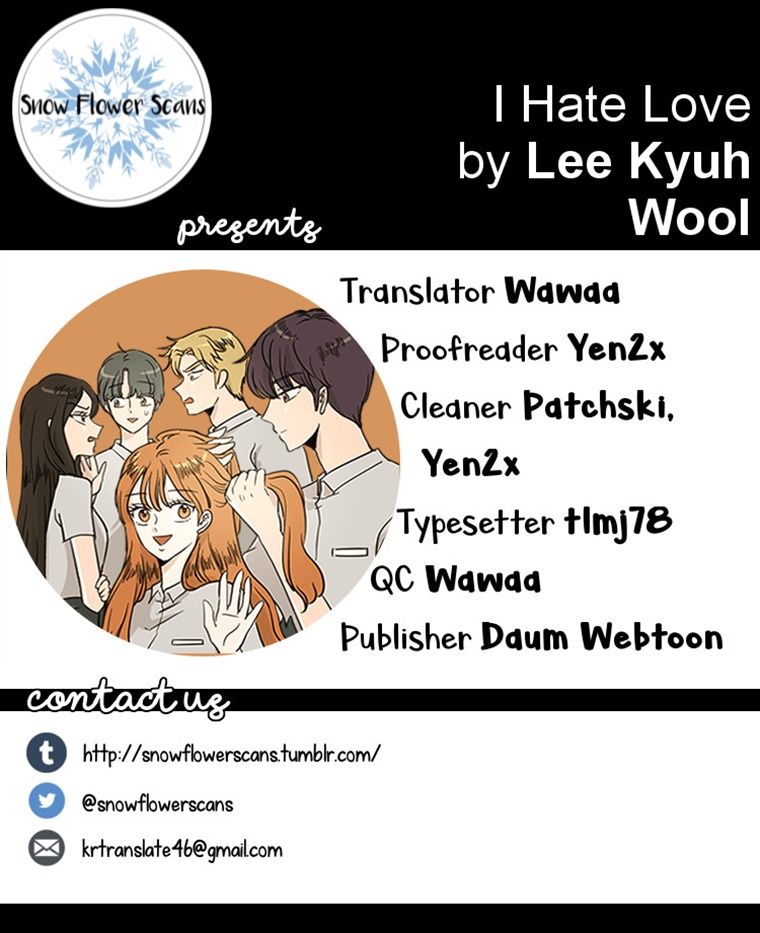 I Hate Love Chapter 27 image 0
