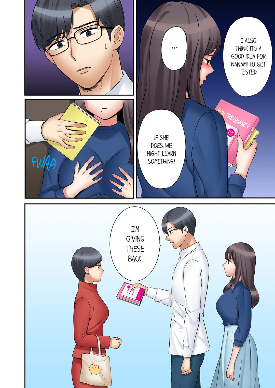You Can Cum Three More Times, Right? Chapter 89 image 1