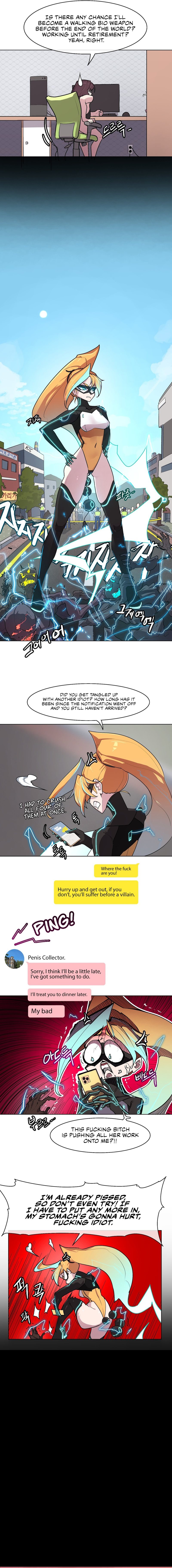 Secret! Orgasm Hero Chapter 7 image 8