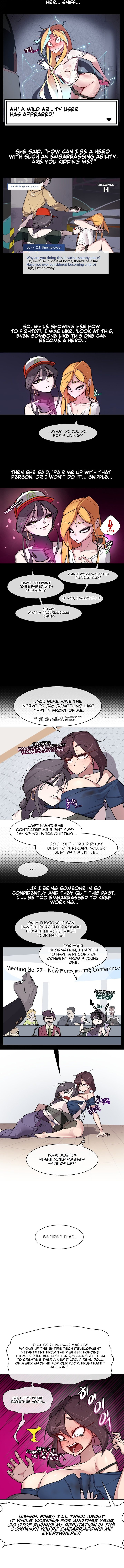 Secret! Orgasm Hero Chapter 8 image 2