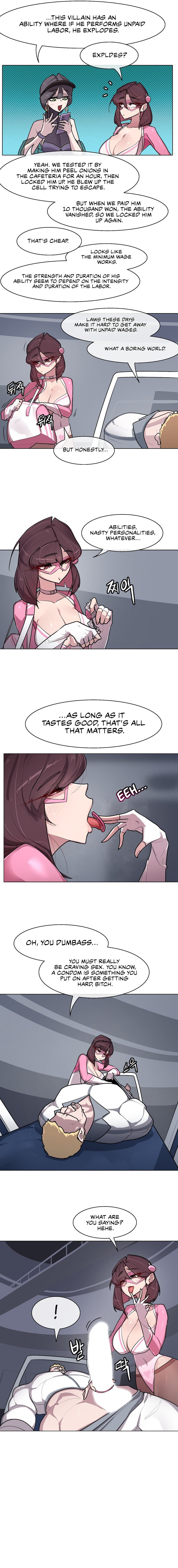 Secret! Orgasm Hero Chapter 9 image 1