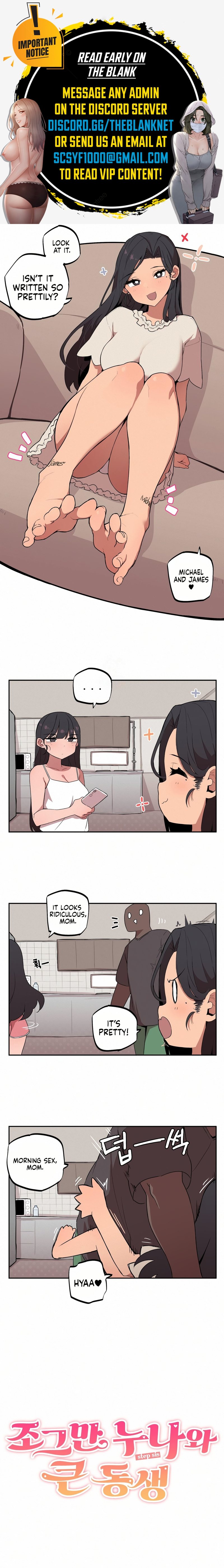 Noona and her BIG little Bro Chapter 7 image 0