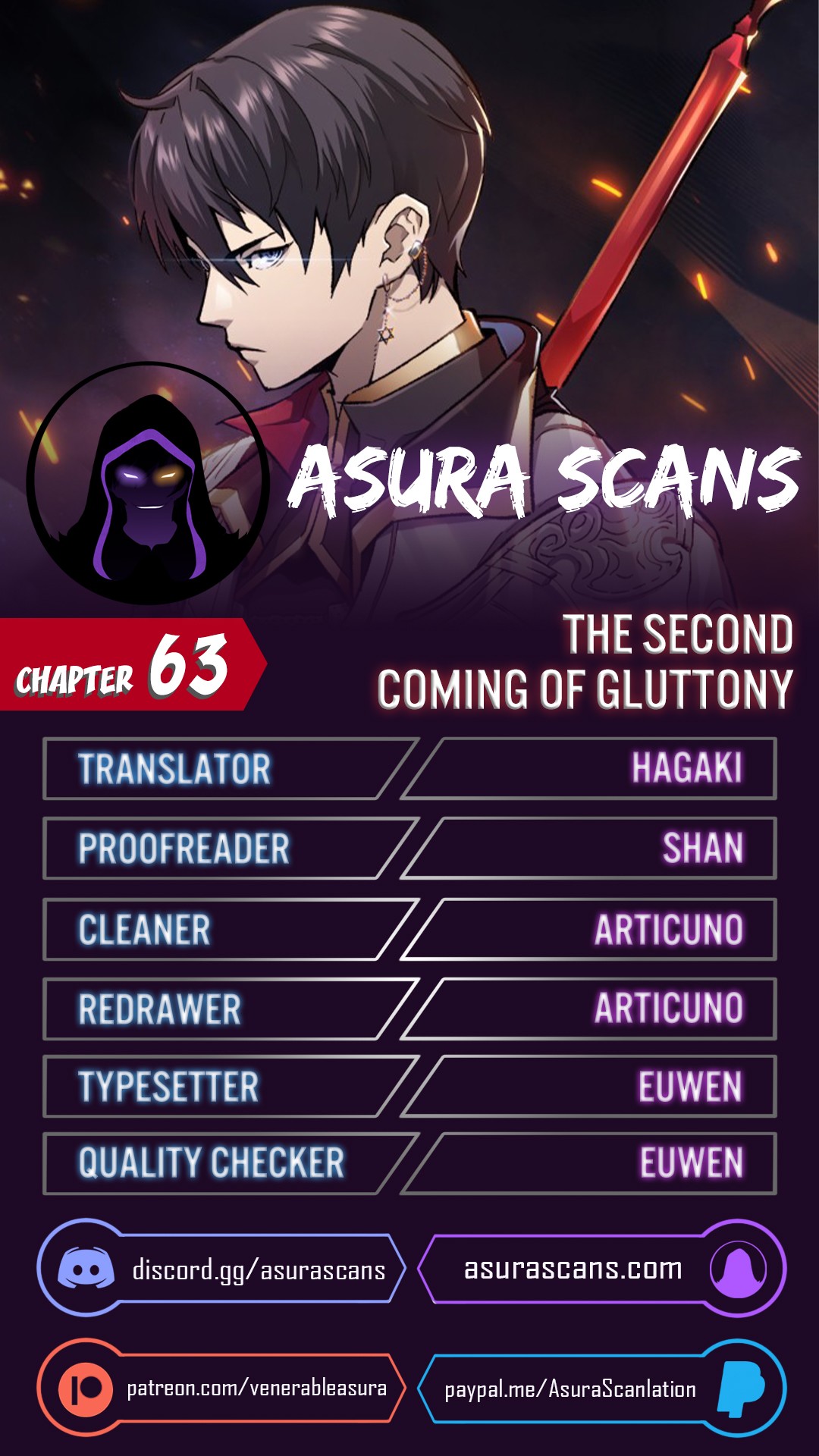 The Second Coming of Gluttony Chapter 63 image 0