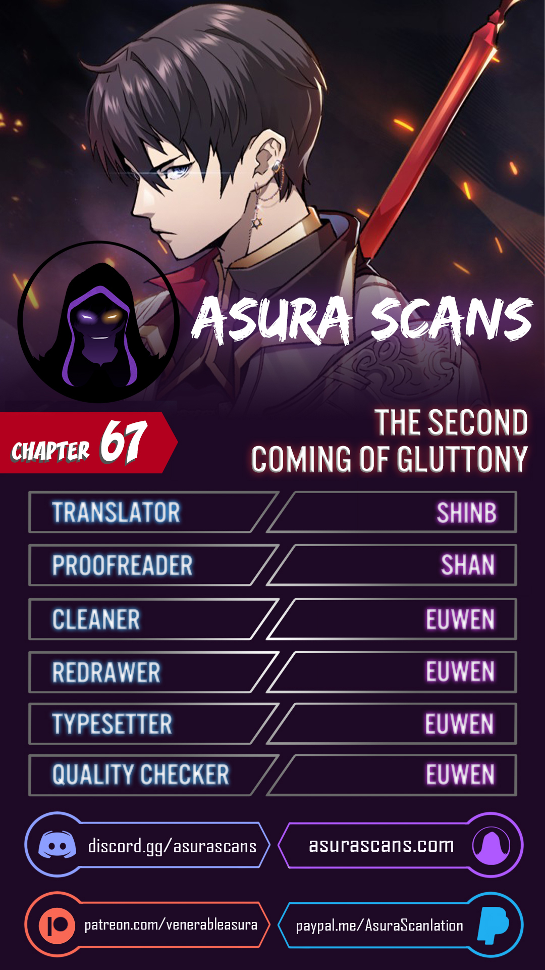 The Second Coming of Gluttony Chapter 67 image 0