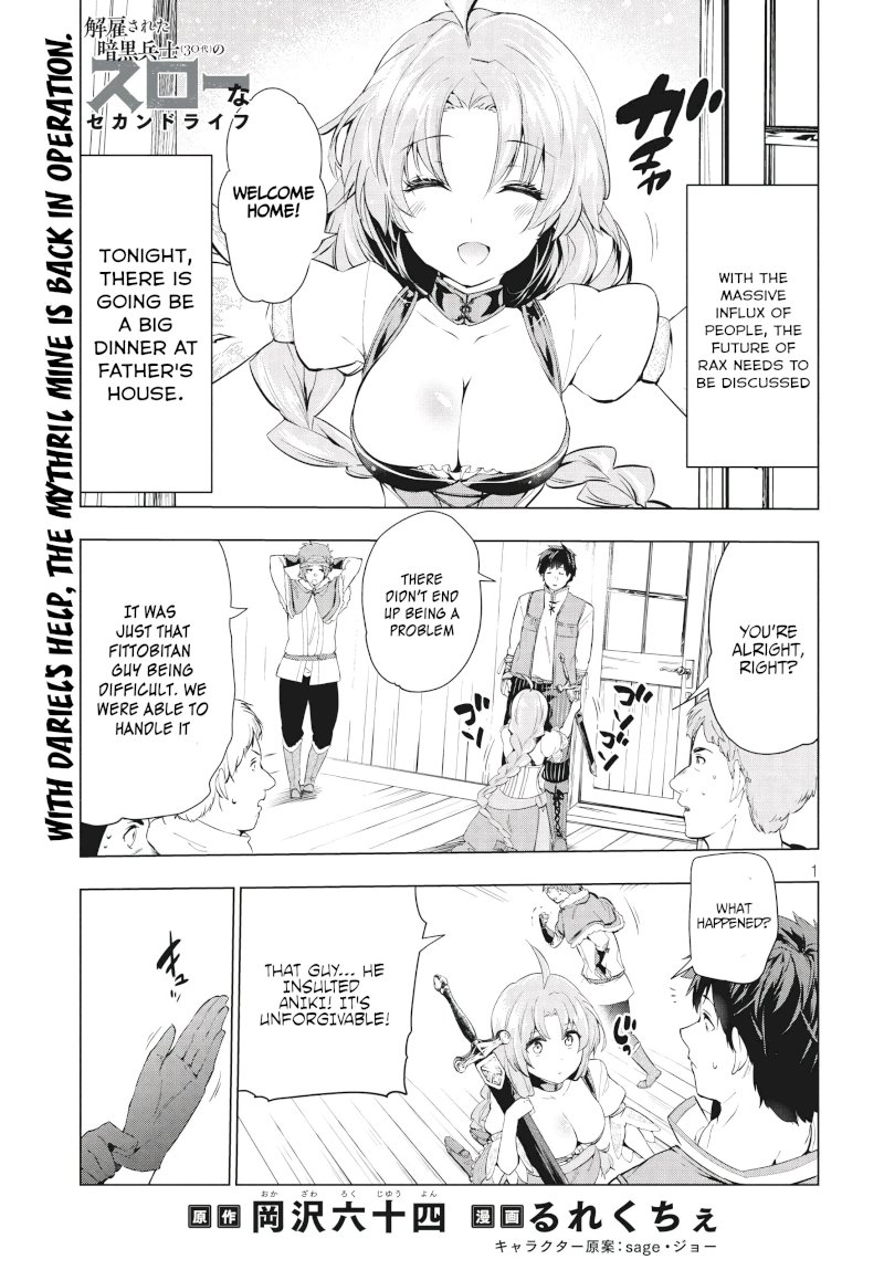 Kaiko sareta Ankoku Heishi (30-dai) no Slow na Second Life Chapter 8.1 image 1