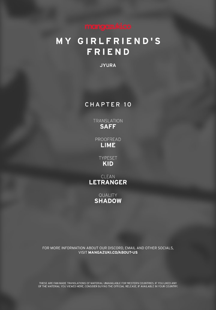 My Girlfriend’s Friend Chapter 10 image 0