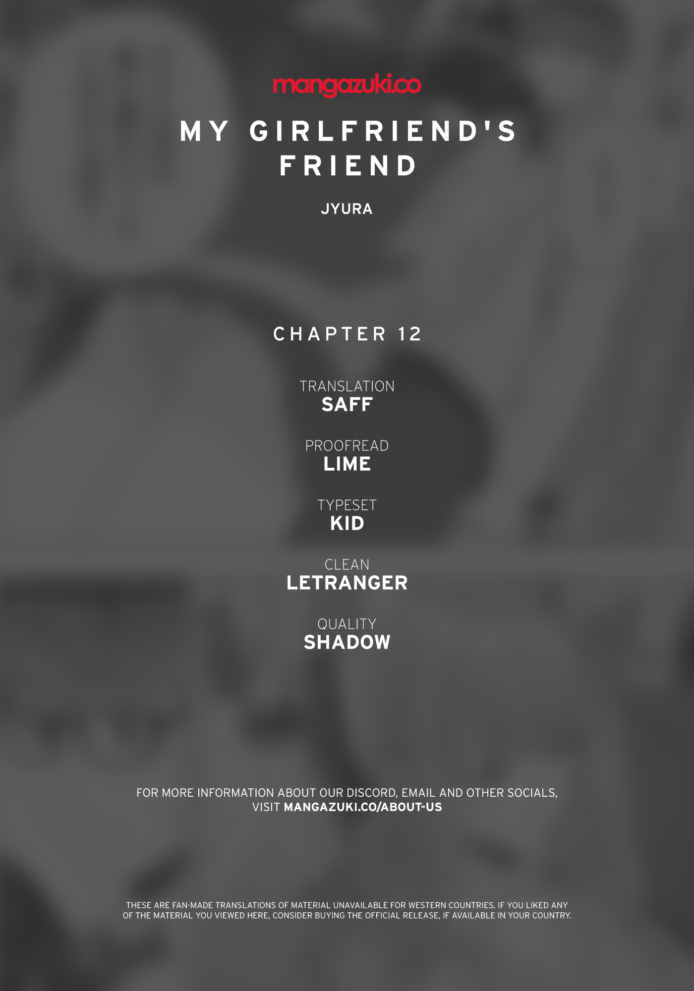 My Girlfriend’s Friend Chapter 12 image 0
