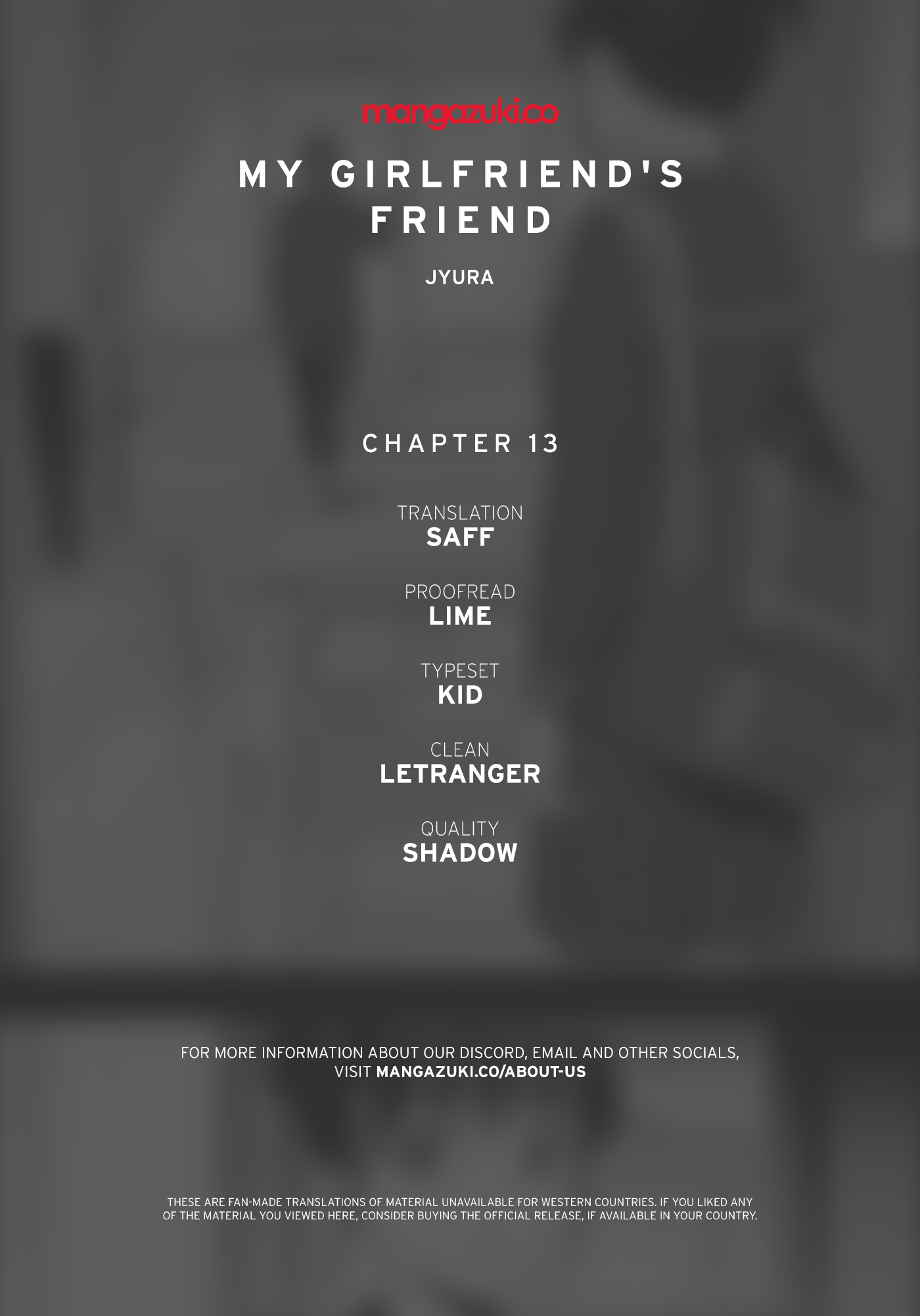My Girlfriend’s Friend Chapter 13 image 0