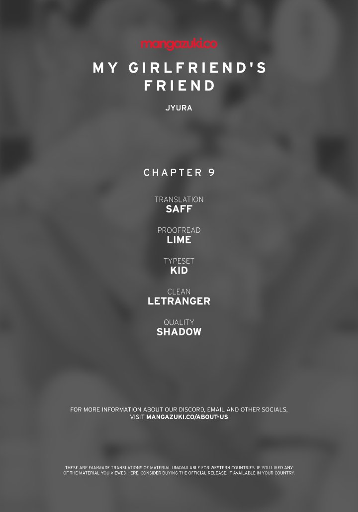 My Girlfriend’s Friend Chapter 9 image 0