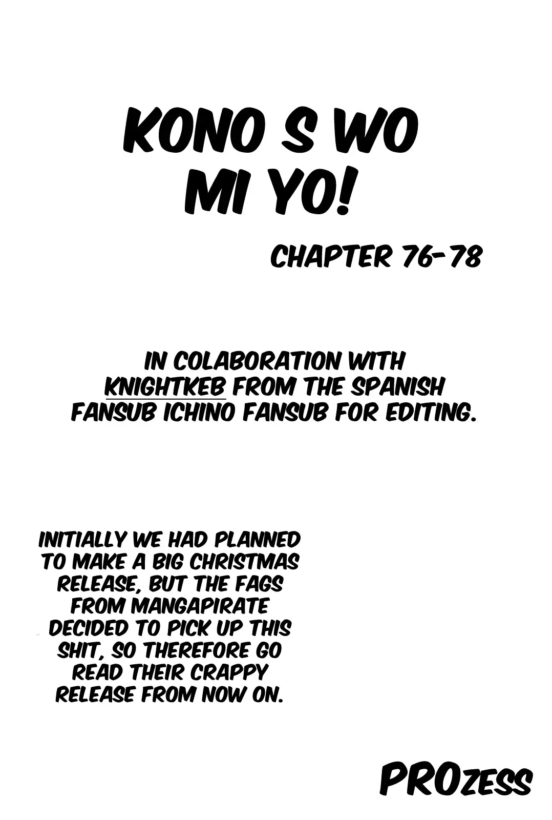 Kono S o, Mi yo! – Cupid no Itazura Chapter 78 image 16