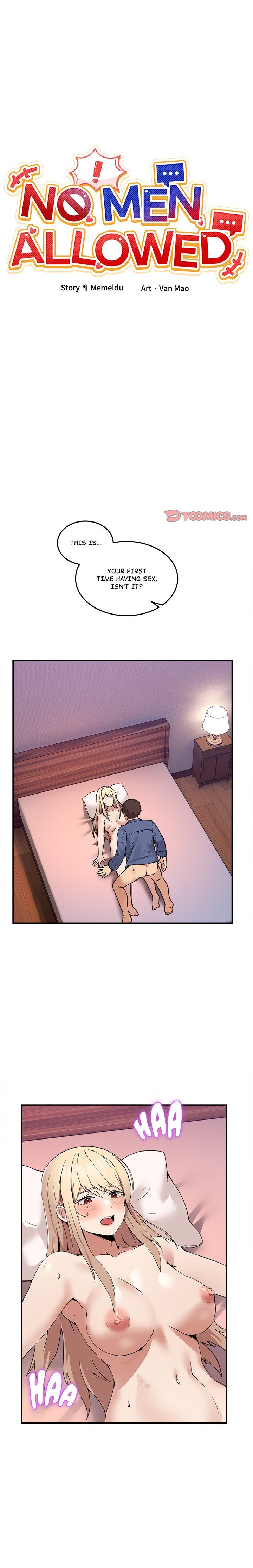 No Men Allowed Chapter 6 image 0