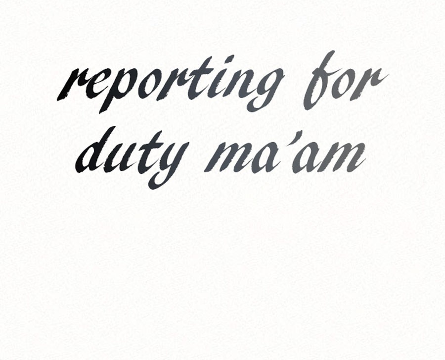 Reporting For Duty Ma’Am Chapter 12 image 33