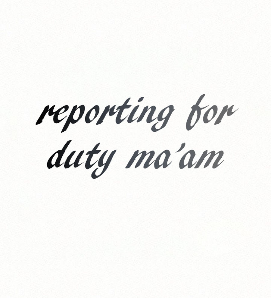 Reporting For Duty Ma’Am Chapter 14 image 6