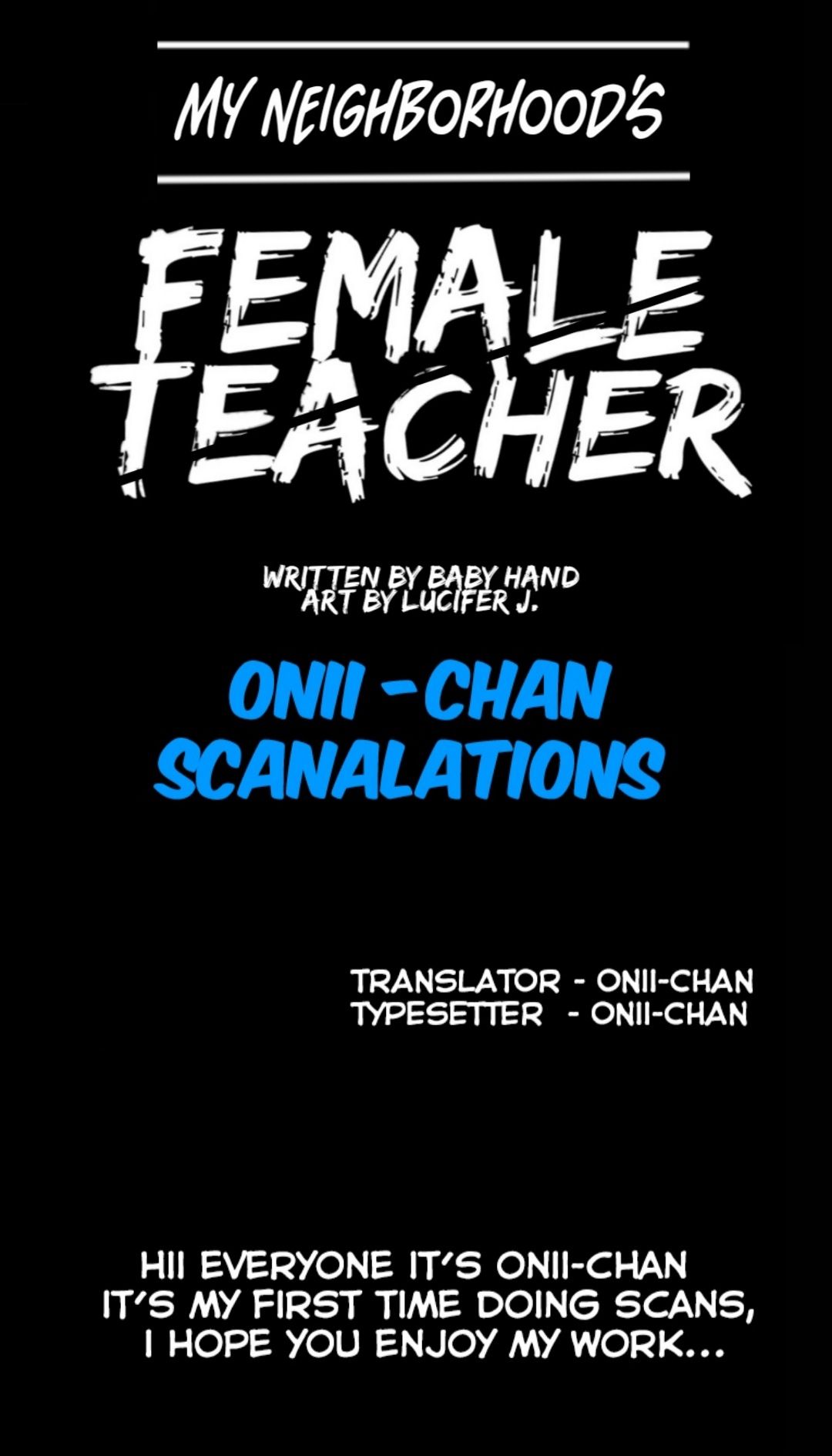 My Neighborhood’s Female Teacher Chapter 1 image 3
