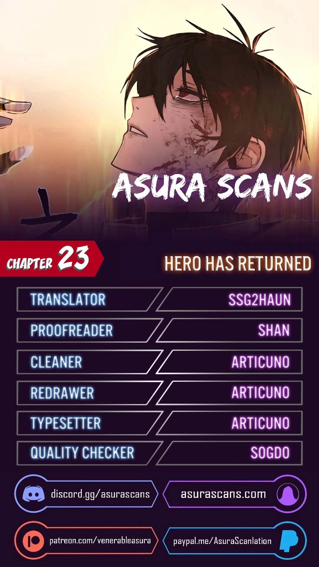 Hero Has Returned Chapter 23 image 0