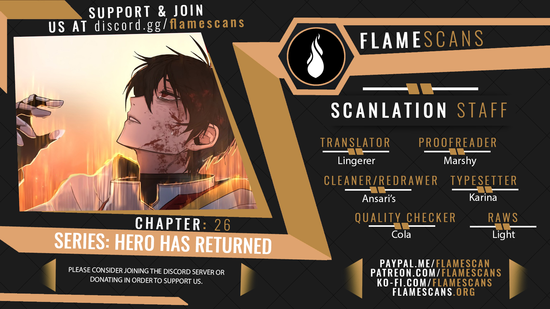 Hero Has Returned Chapter 26 image 0