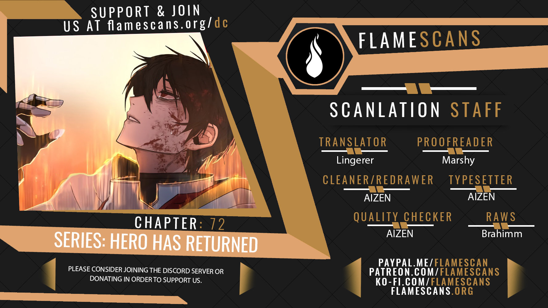 Hero Has Returned Chapter 72 image 0