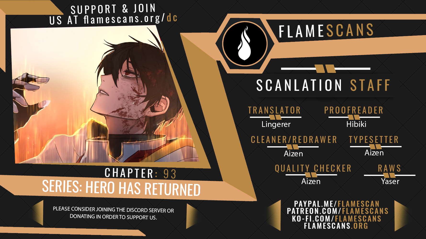 Hero Has Returned Chapter 93 image 0