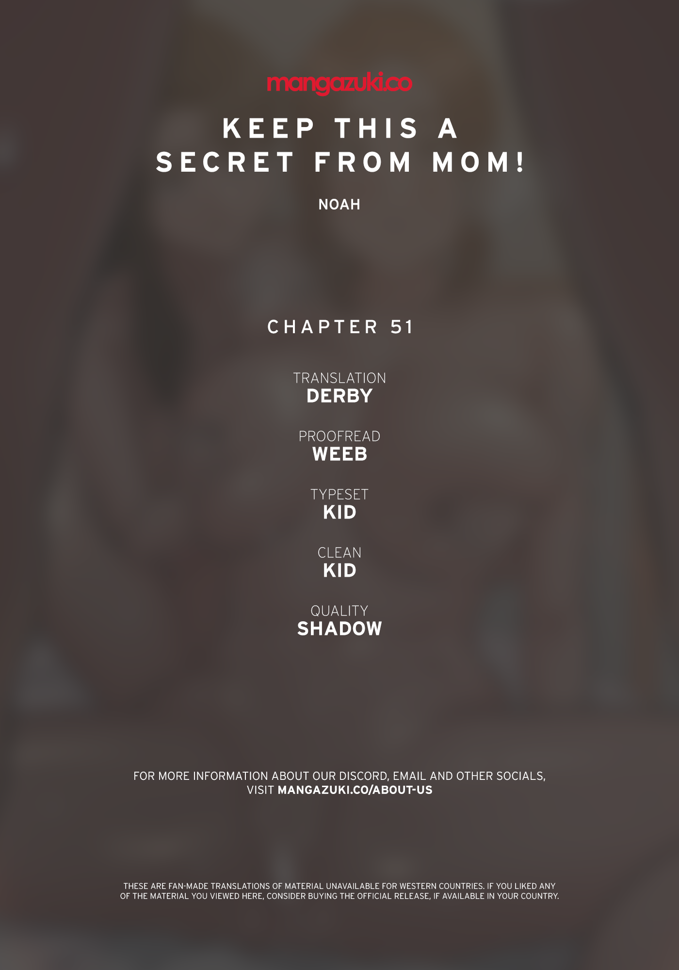DON’T TELL MOM! Chapter 51 image 0