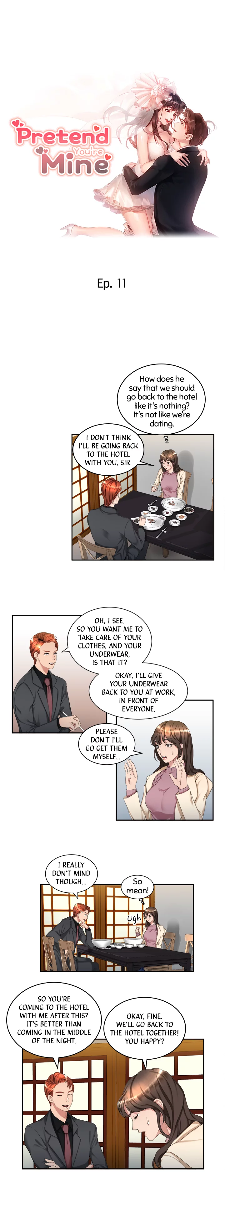 Pretend You are Mine Chapter 11 image 0