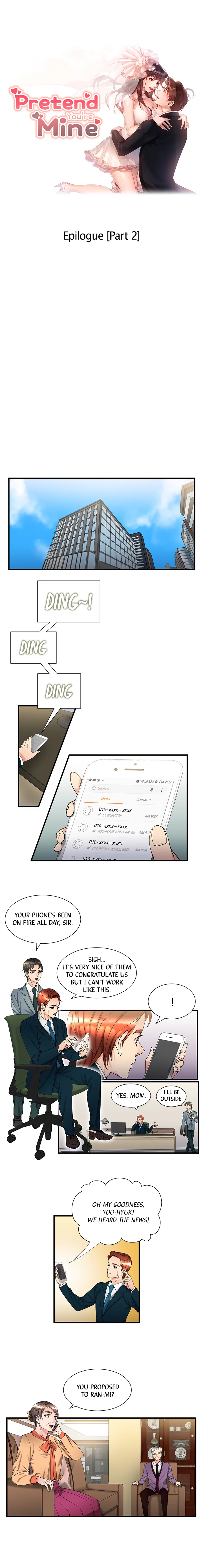 Pretend You are Mine Chapter 31 - Epilogue 2 image 0