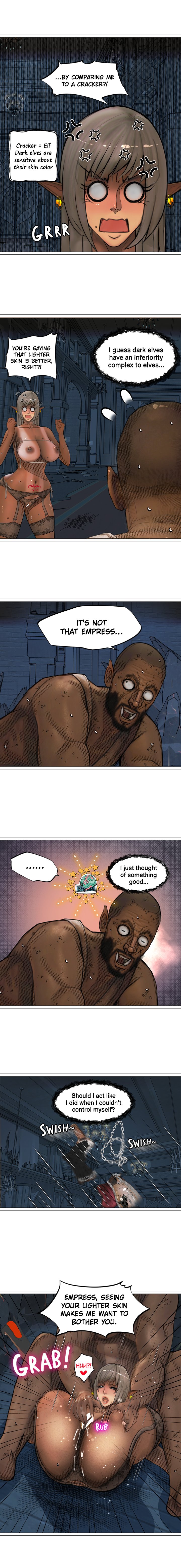 The Dark Elf Queen and the Slave Orc Chapter 14 image 6